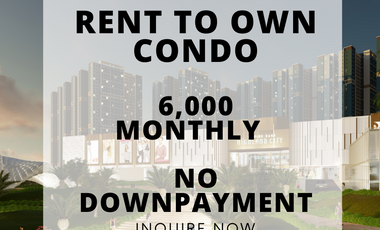 Rent to Own Pre-selling Studio For Sale Pasig-Ortigas Edsa Cubao Empire East Highland City
