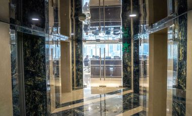 Ready For Occupancy Modern Fully-Furnished Office Space for Sale or Lease in Makati near Rockwell