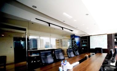 Ready For Occupancy Modern Fully-Furnished Office Space for Sale or Lease in Makati near Rockwell