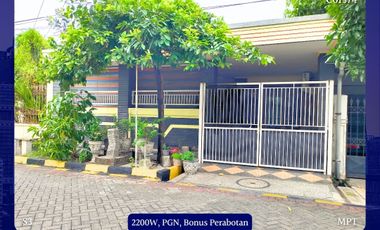 Rumah Rungkut Mapan Barat Surabaya Timur dekat Tenggilis Medokan Gununganyar