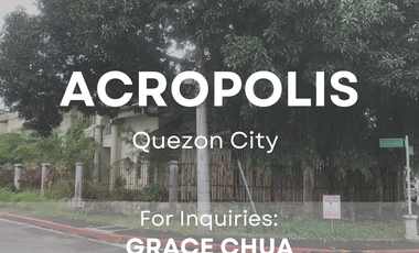 For Sale: Corner Property in Acropolis Subdivision, Quezon City