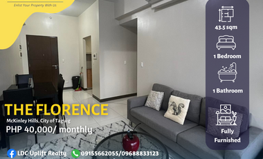 Experience Serene Living: 1-Bedroom Unit with Beautiful Interior and Balcony now for Rent in The Florence Tower 1 ✨🏢