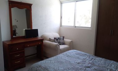 DEPARTAMENTO AMUEBLADO EN RENTA (C3), EN PUEBLA MUY CERCA DE VW Y FINSA