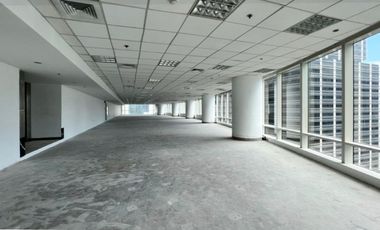 1,638.27 sqm Warm Shell Office Space for Rent in Ayala Avenue corner Sen Gil Puyat Avenue Makati City