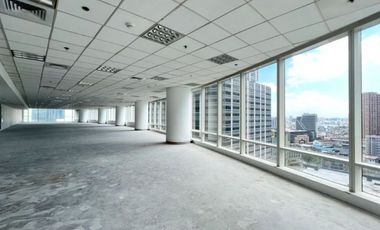 1,638.27 sqm Warm Shell Office Space for Rent in Ayala Avenue corner Sen Gil Puyat Avenue Makati City