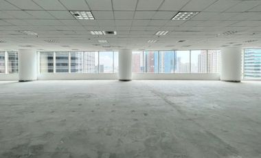 1,638.27 sqm Warm Shell Office Space for Rent in Ayala Avenue corner Sen Gil Puyat Avenue Makati City