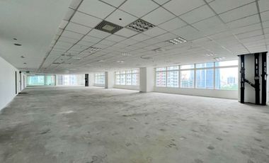 1,638.27 sqm Warm Shell Office Space for Rent in Ayala Avenue corner Sen Gil Puyat Avenue Makati City
