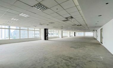 1,638.27 sqm Warm Shell Office Space for Rent in Ayala Avenue corner Sen Gil Puyat Avenue Makati City