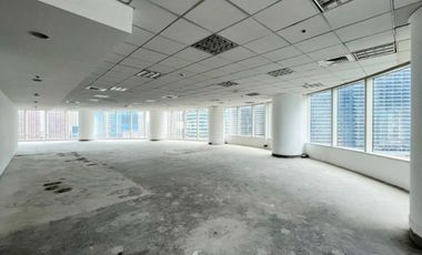 1,638.27 sqm Warm Shell Office Space for Rent in Ayala Avenue corner Sen Gil Puyat Avenue Makati City