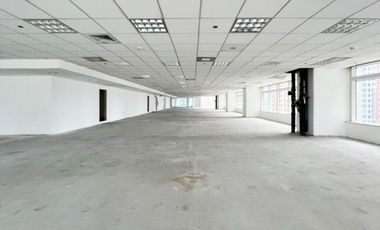 1,638.27 sqm Warm Shell Office Space for Rent in Ayala Avenue corner Sen Gil Puyat Avenue Makati City