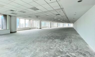 1,638.27 sqm Warm Shell Office Space for Rent in Ayala Avenue corner Sen Gil Puyat Avenue Makati City