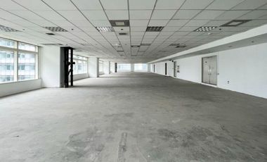 1,638.27 sqm Warm Shell Office Space for Rent in Ayala Avenue corner Sen Gil Puyat Avenue Makati City
