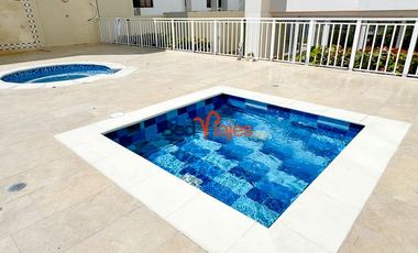 Apartamentos con balcon y piscina-RES