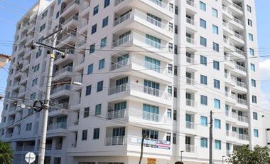 Apartamentos con balcon y piscina-RES