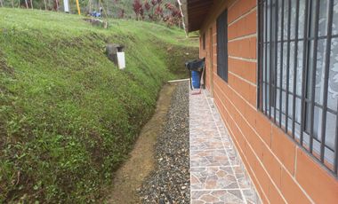 VENDO FINCA PLANA CON INMENSA CASA EN BARBOSA ANTIOQUIA.