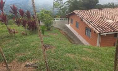 VENDO FINCA PLANA CON INMENSA CASA EN BARBOSA ANTIOQUIA.