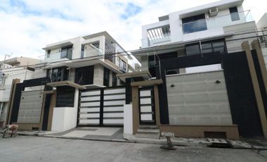 Spacious 4 Storey House and Lot FOR SALE in New Manila with 5 bedrooms, 5 Toilet and Bath and 4 car Garage (11min. 2.9km – Farmers Plaza Cubao) PH2124