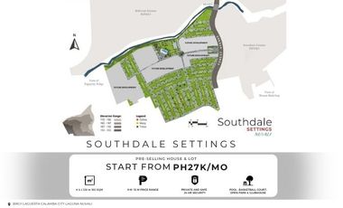 Rush Sale House and Lot For Sale Near to Xavier School & Mirriam College in Nuvali Southdale Settings