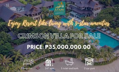 3-Bedroom Crimson Villa House for Sale at Crimson Resort