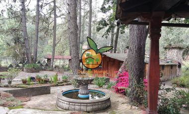 2 CABAÑAS EN UN TERRENO DE 3,000 EN TAPALPA, JALISCO