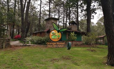 2 CABAÑAS EN UN TERRENO DE 3,000 EN TAPALPA, JALISCO