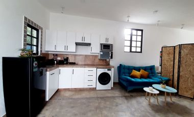 RENTO  LOFT COMPLETAMENTE AMUEBLADO Y NUEVO EN ZONA PRIVADA INCLUYE AGUA, MANTENIMIENTO E INDEPENDIENTE