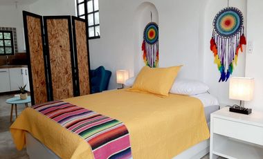 RENTO  LOFT COMPLETAMENTE AMUEBLADO Y NUEVO EN ZONA PRIVADA INCLUYE AGUA, MANTENIMIENTO E INDEPENDIENTE