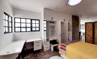 RENTO  LOFT COMPLETAMENTE AMUEBLADO Y NUEVO EN ZONA PRIVADA INCLUYE AGUA, MANTENIMIENTO E INDEPENDIENTE