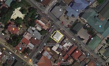 Corner Lot property infront of Deped ideal for Commercial Use Angeles City