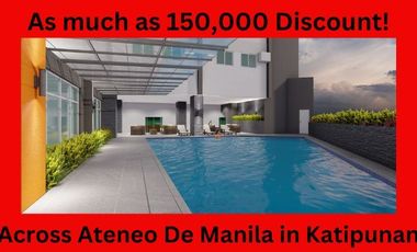 Condo in Katipunan avenue across ateneo de manila university Hawthorne Heights of Vista Residences