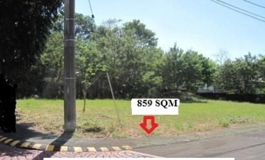 859 Vacant Corner Lot for Sale in Alabang 400, Muntinlupa City