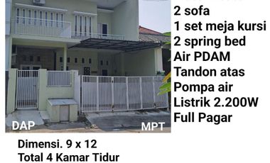 Rumah Full Furnish Griya Citra Asri dkt Surabaya Barat Manukan Benowo