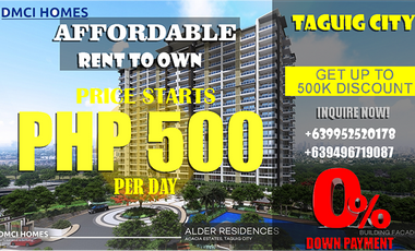 Affordable 1-2-3BR PHP 500 per day Rent to Own no Spot Downpayment near Makati,Pasay,Greenbelt,Airport,MANDALUYONG
