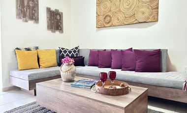 Hermoso Depa amueblado en Zirandaro club de golf