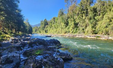 En Riñinahue, Espectacular predio de 52ha con 390m de orilla de río Nilahue
