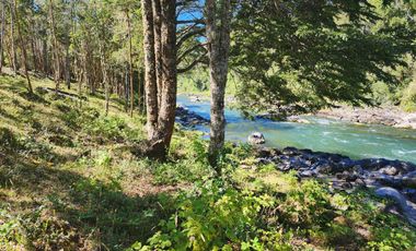 En Riñinahue, Espectacular predio de 52ha con 390m de orilla de río Nilahue