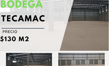 SE RENTA BODEGA EN TECAMAC ENTRE COACALCO Y ECATEPEC
