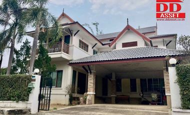 ขายบ้านเดี่ยว 2 ชั้น บ้านสวนจิรัชญา หางดง เชียงใหม่ ห่างจากสนามบินเพียง 10 นาที รหัส H8011