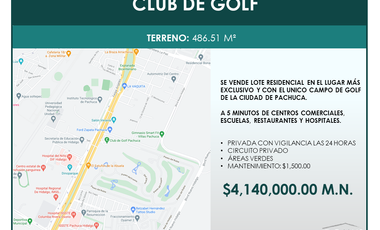 Terreno en Venta en Club de Golf