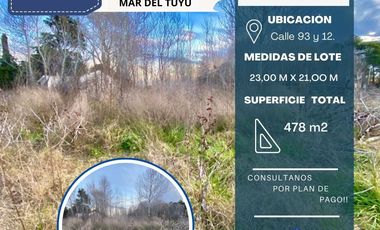 LOTE EN VETNA MAR DEL TUYU CON FINANCIACION