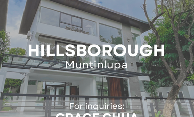 Brandew 5 Bedroom House and Lot For Sale in Alabang Hillsborough, Muntinlupa