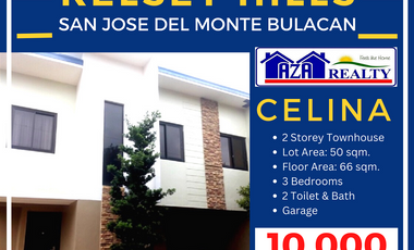 Celina Model 2 Storey Townhouse Kelsey Hills San Jose Del Monte Bulacan