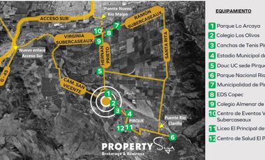 Casa Sector Lo Arcaya Ruta G-417 Pirque / TH-8