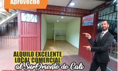 ALQUILO EXCELENTE LOCAL COMERCIAL EN VIA PRINCIPAL EN EL BARRIO COLON