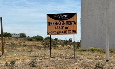 TERRENO COMERCIAL EN RENTA, AGUASCALIENTES