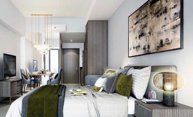 FOR SALE STUDIO  PLUS WITH BALCONY FULLY FURNISHED AT MANDANI BAY QUAY TOWER 3
