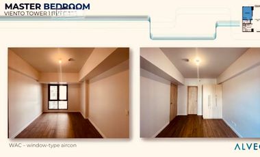 Brand New 1 Bedroom Unit for Sale in Viento at Cerca Tower 1, Alabang, Muntinlupa City