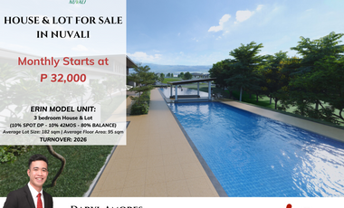 Pre Selling House and Lot in Nuvali Averdeen Estates Nuvali by Ayala Land near Tagaytay Solenad Vermosa