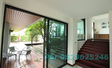 House for sale by the river in Ayutthaya, 45-60 minutes from Bangkok.