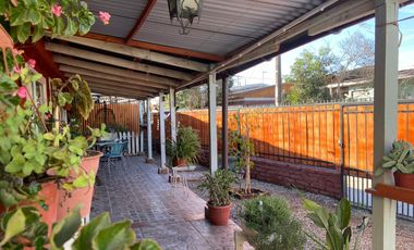 TERRENO CON CASA COSTADO NUEVA ESTACIÓN METRO TREN TALAGANTE